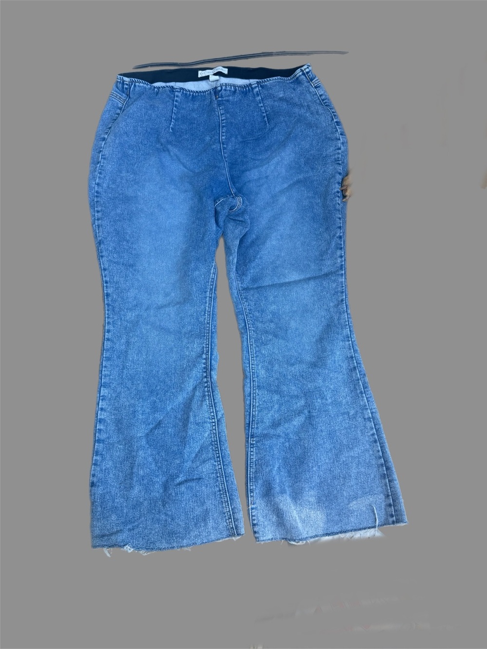 Blue Women's Flared Jeans